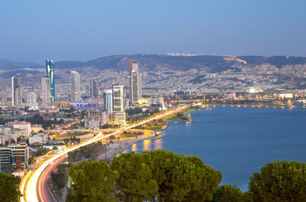 Beautiful Izmir coastline